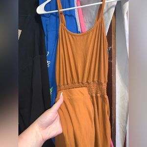 Brown jumpsuit women’s size small